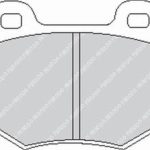 Передние тормозные колодки FERODO FCP448R DS3000 для ALFA ROMEO GTV/SZ