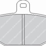 Задние тормозные колодки FERODO FCP878H DS2500 для RENAULT Safrane/Laguna