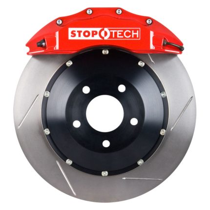 STOPTECH 83.154.6700.71 BBK 2PC РОТОР ПЕРЕДНИЙ С РАЗРЕЗАМИ 355X32/ST60 RED BMW 335i '07