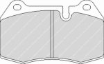 Передние тормозные колодки FERODO FCP1298R DS3000 для NISSAN GT-R (R33/R34)/BMW M5 (E34)