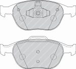 Передние тормозные колодки FERODO FCP1568H DS2500 для FORD Focus RS 2002-2004 гг.