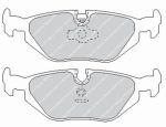 Задние тормозные колодки FERODO FCP850R DS3000 для BMW 3 серии (E36) / 5 серии (E39) / Z3 (E36)
