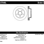 STOPTECH 127.44157L Задний спортивный ротор с прорезями и отверстиями левый LEXUS/TOYOTA Land Cruiser/LX570/Sequoia/Tundra 2007-2019
