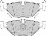 Задние тормозные колодки FERODO FCP1807H DS2500 для BWM 3-й серии (E90 / E92) / X1 (E84)