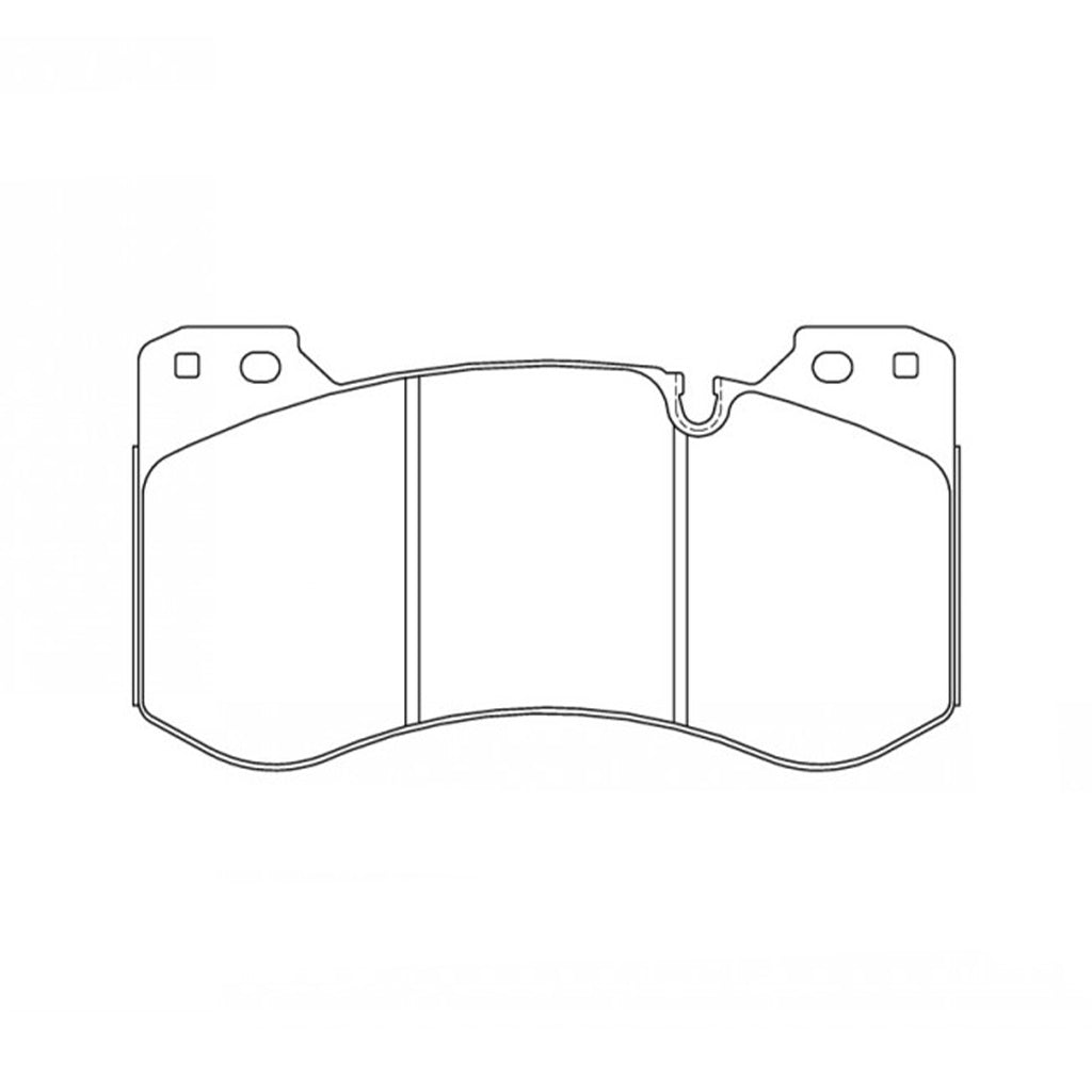 endless-eip328-brake-pads-4 Передние тормозные колодки ENDLESS EIP328MA45B для BMW M2 (G87) / M3 (G80) / M4 (G82/G83) — изображение 1