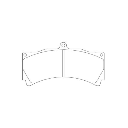 Тормозные колодки ENDLESS RCP116N35S 18 мм для суппорта AP Racing CP6750/5060 (18 мм)/5570 (17 мм) RD51