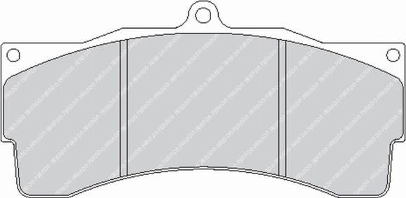 fRCfUKbq_frp3055 Тормозные колодки FERODO FRP3055W DS1.11 для суппорта AP Racing CP6060/CP6065/CP6086 — изображение 1