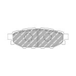 Колодки задние тормозные FERODO FCP1947H DS2500 для SUBARU Impreza WRX (GD/GG)