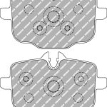 Задние тормозные колодки FERODO FCP4381G DS3.12 для BMW M3 (G80) / M4 (G82) / M5 (F10)