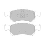 Передние тормозные колодки FERODO FCP4416H DS2500 для FORD Focus ST (Mk3)