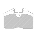Задние тормозные колодки FERODO FCP451W DS1.11 для PORSCHE 911 Carrera/Turbo GT2 4 (993)/FERRARI 456/F355