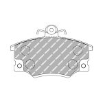 Передние тормозные колодки FERODO FDS370 DS Performance для ALFA ROMEO 146 (930) / FIAT Tipo (160) / Uno (146A/E) / LANCIA Delta (836)