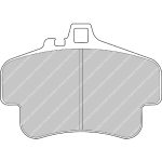 Передние тормозные колодки FERODO FRP3051W DS1.11 для PORSCHE 911 GT3/GT2/Turbo (996)/Cayman (987)
