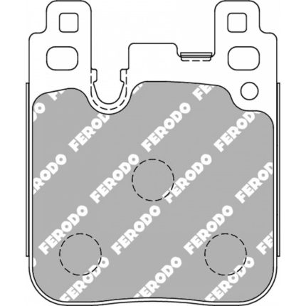 Задние тормозные колодки FERODO FCP4663G DS3.12 для BMW M2 (F87) / M3 (F80) / M4 (F82)
