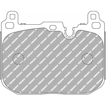 Передние тормозные колодки FERODO FCP4611G DS3.12 для BMW M2 (F87) / M3 (F80) / M4 (F82 / F83)