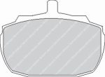 Передние тормозные колодки FERODO FCP832R DS3000 для MG MGR V8/ROVER Princess