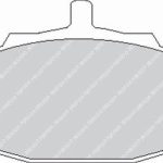 Передние тормозные колодки FERODO FCP832R DS3000 для MG MGR V8/ROVER Princess
