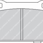 Передние тормозные колодки FERODO FCP441R DS3000 для ALFA ROMEO Arna 1983-1987 гг.