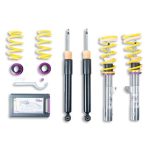 KW 102800DP Комплект койловера INOX V1 (включая отключение электронных амортизаторов) для VW Golf VIII Variant 2.0 TDI (CG5) 2020-