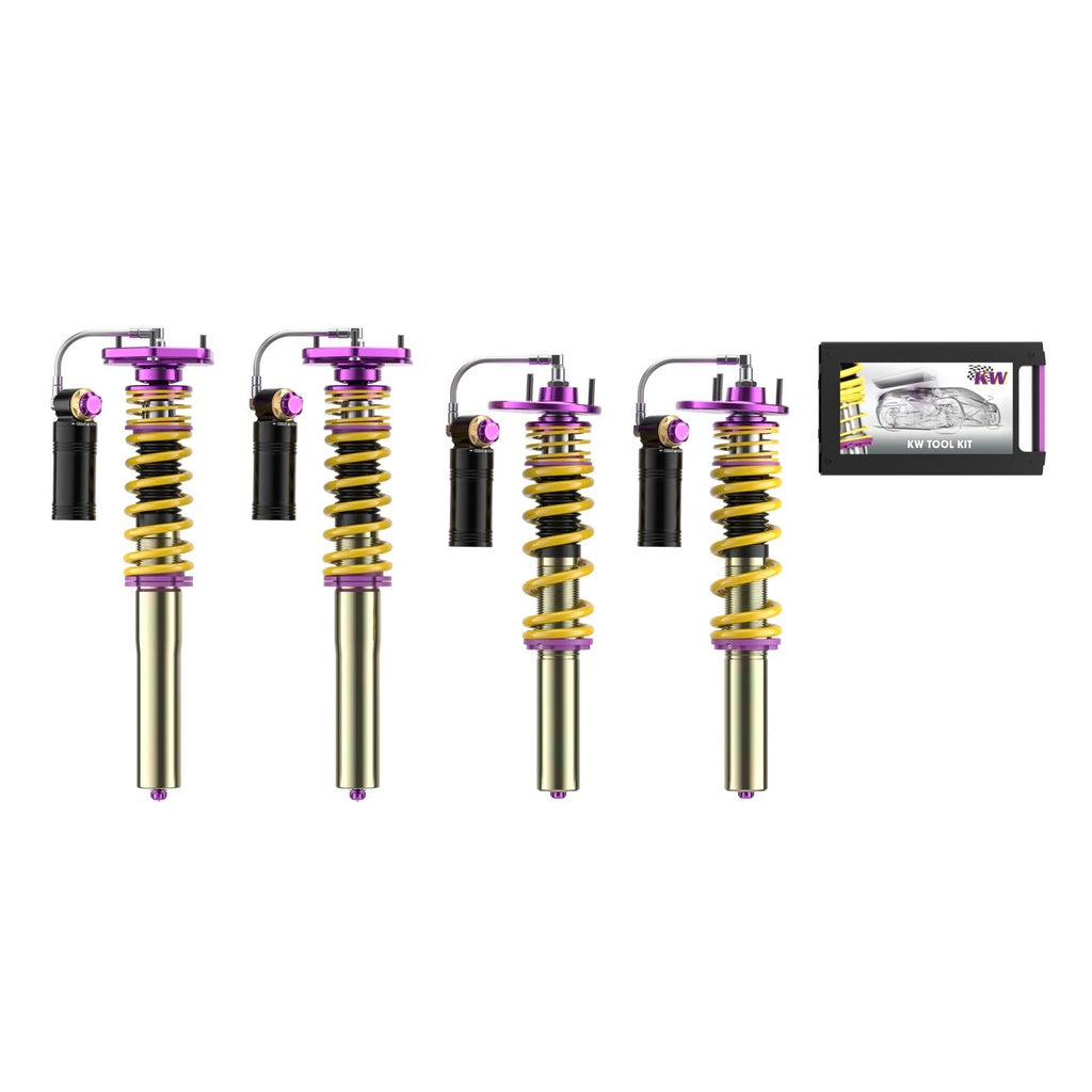 kw-39720354-coilover-kit_1 KW 39720355 Комплект койловера V4 RACING (включая верхние крепления) для BMW M2 (F87) / M3 (F80) / M4 (F82) — изображение 1