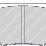 Тормозные колодки FERODO FRP1061R DS3000 для суппорта AP Racing CP4296