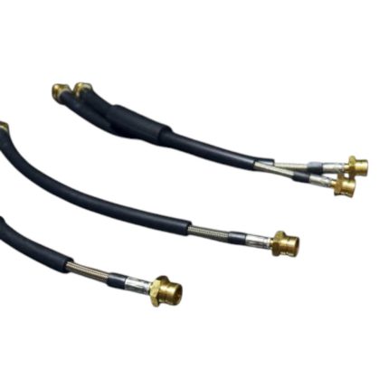 MANTHEY RACING 99104480638 Комплект плетеных тормозных магистралей (передний и задний) для PORSCHE 718 GT4 / GT4 RS (982) / PORSCHE 911 GT3 RS / GT2 RS (991.2)