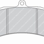Тормозные колодки FERODO FRP3000H DS2500 для суппорта Alcon PNF4489X519/AP Racing CP3796