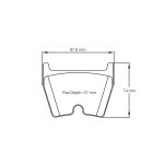 PAGID 2931-RSL29 Передние тормозные колодки RSL29 для AUDI RS3 (8VA)/RS5 (8TR)/R8 5,2 RWS/LAMBORGHINI Huracan — изображение 2
