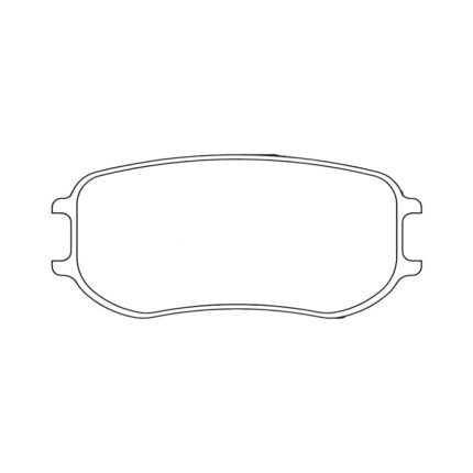 PAGID 4929-CUP01 Задние тормозные колодки для PORSCHE 991 GT3 Cup / Cayman GT4 Clubsport (тормоза PFC 28/26 мм)