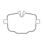 Задние тормозные колодки PAGID 4932-RSL29 для BMW M2 (G87) / M3 (G80) / M4 (G82) Iron Brakes — изображение 2