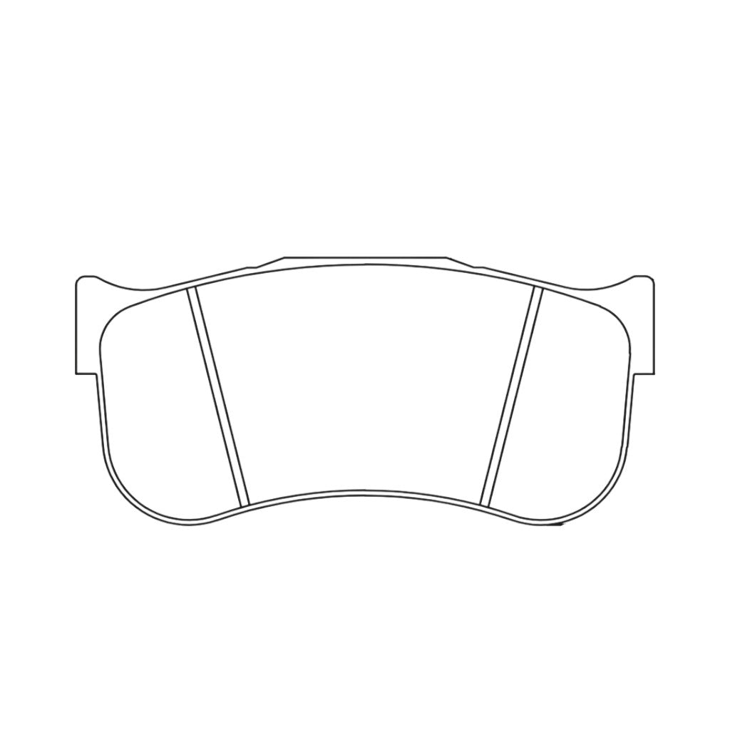 pagid-8100-m2c-front-brake-pads Передние тормозные колодки PAGID 8100-M2C для TOYOTA GR Supra GT4/BMW M2 CS Racing/M8 GTE — изображение 1
