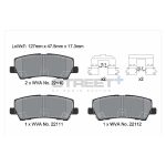 PAGID T8011SP2001 Задние тормозные колодки STREET+ для FORD Mustang купе/кабриолет 2014- — изображение 2