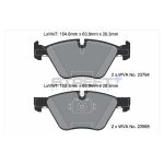 PAGID T8045SP2001 Передние тормозные колодки STREET+ для BMW 3 (E90-E93) / X1 (E84) / Z4 Roadster (E89) — изображение 2