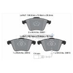 PAGID T8046SP2001 Передние тормозные колодки STREET+ для AUDI A3 (8Px)/SEAT LEON (1P1)/SKODA SUPERB II/VW PASSAT CC B6 — изображение 2