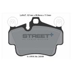 PAGID T8054SP2001 Колодки передние тормозные STREET+ для PORSCHE 911 (997) / PORSCHE Cayman (987) — изображение 2
