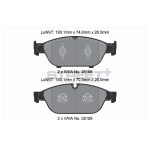 PAGID T8109SP2001 Передние тормозные колодки STREET+ для AUDI A6 C7/A7 Sportback/AUDI A8 D4 — изображение 2