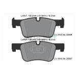 PAGID T8119SP2001 Передние тормозные колодки STREET+ для BMW 1 (F2x) / 3 (F30, F80) / 4 (F32, F82) — изображение 2