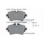 PAGID T8161SP2001 Передние тормозные колодки STREET+ для BMW 1 (F52)/X2 (F39) / MINI (F5x) — изображение 2