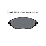 PAGID T8192SP2001 Передние тормозные колодки для VW GOLF R / GTI / GTI Clubsport S (Mk7) / GOLF GTI (Mk8) (STREET+) — изображение 2