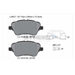 PAGID T8197SP2001 Передние тормозные колодки STREET+ для FORD Fiesta VI / B-Max — изображение 2