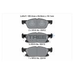 PAGID T8236SP2001 Передние тормозные колодки STREET+ для FORD Kuga III (DFK) / S-Max — изображение 2