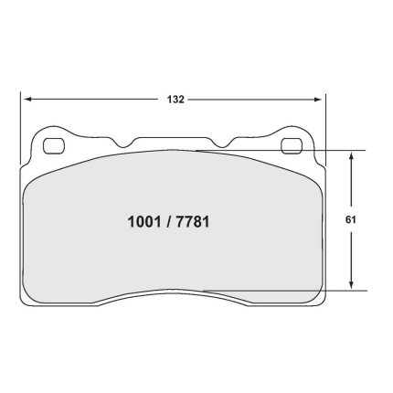Передние тормозные колодки PFC 1001.11 для RENAULT Megane 3 RS / HONDA Civic Type R (FK2 / FK8) / MITSUBISHI EVO 4-X / SUBARU STI (состав Z-Rated)
