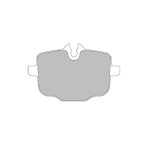PFC 1469.332.17.44 Колодки задние тормозные для BMW M2 (G87) / M3 (G80) / M4 (G82) / X3M (F97) / X4M (F98) (332 Compound, 17 мм)