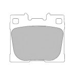 Колодки задние тормозные PFC 5001.68.15.64 для TOYOTA GR Yaris Sport/GR Corolla