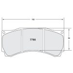 PFC 7790.39.29.44 Колодки тормозные 39 CMPD 29 мм — изображение 2