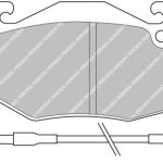 Передние тормозные колодки FERODO FDS393 DS Performance для PEUGEOT 205/305/405