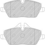 Передние тормозные колодки FERODO FCP1747H DS2500 для BMW 214d/216i (F45)