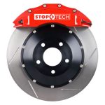 STOPTECH 83.488.6700.71 Комплект передних больших тормозов 355x32 мм с прорезями / ST-60 Красный для NISSAN 370Z (Z34)