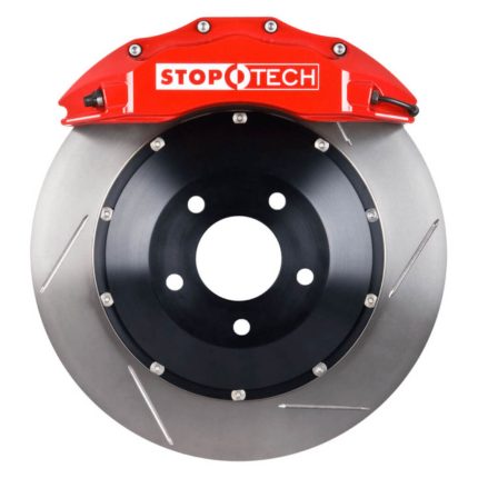STOPTECH 83.488.6700.71 Комплект передних больших тормозов 355x32 мм с прорезями / ST-60 Красный для NISSAN 370Z (Z34)