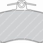 Передние тормозные колодки FERODO FCP774H DS2500 для AUDI 80/90/VW Golf (Mk3)/Scirocco